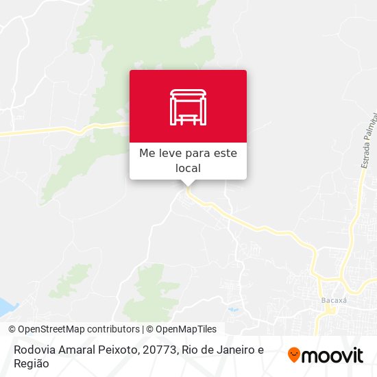 Rodovia Amaral Peixoto, 20773 mapa