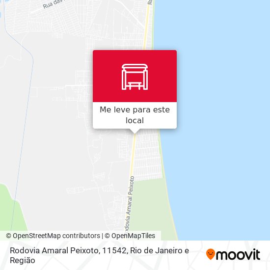 Rodovia Amaral Peixoto, 11542 mapa