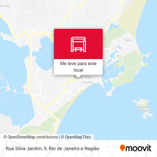 Rua Silva Jardim, 9 mapa