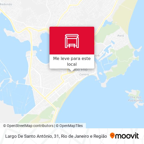 Largo De Santo Antônio, 31 mapa