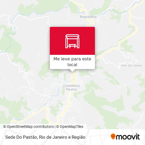 Sede Do Pastão mapa