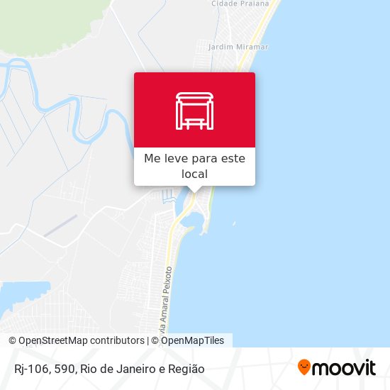 Rj-106, 590 mapa