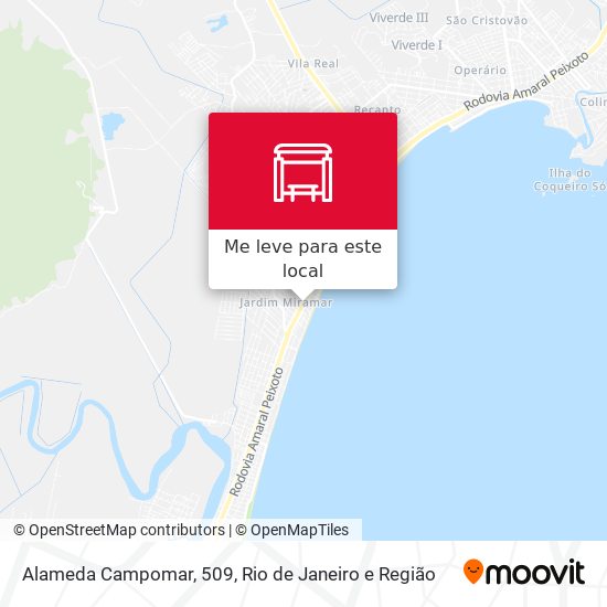 Alameda Campomar, 509 mapa