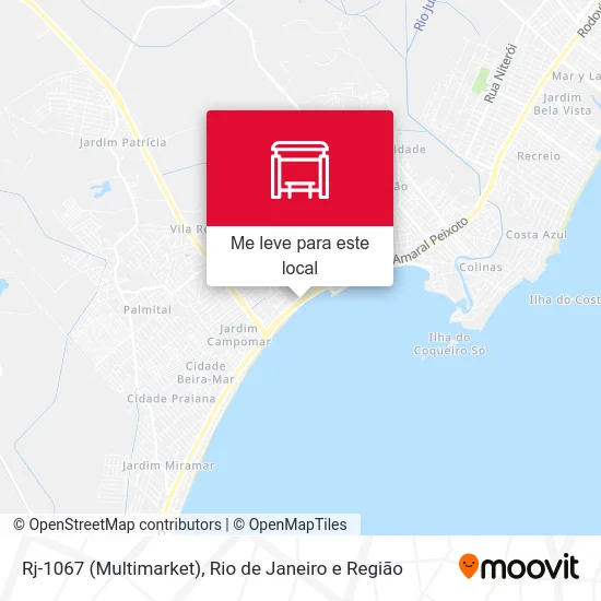 Rj-1067 (Multimarket) mapa