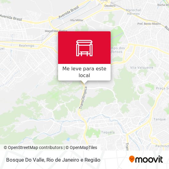 Bosque Do Valle mapa