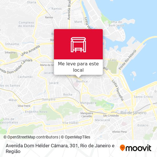 Avenida Dom Hélder Câmara, 301 mapa