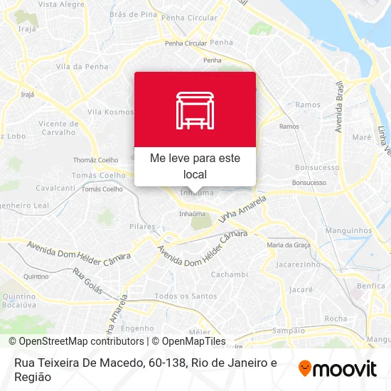 Rua Teixeira De Macedo, 60-138 mapa
