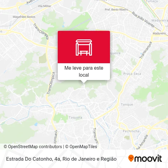 Estrada Do Catonho, 4a mapa