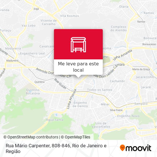 Rua Mário Carpenter, 808-846 mapa