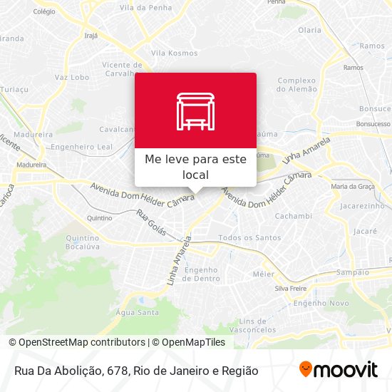 Rua Da Abolição, 678 mapa
