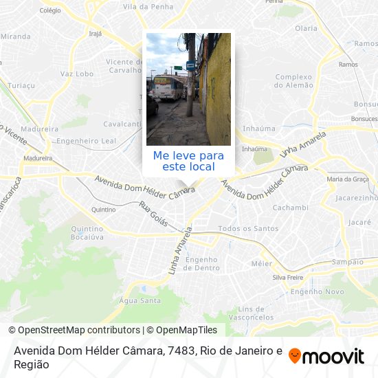 Avenida Dom Hélder Câmara, 7483 mapa