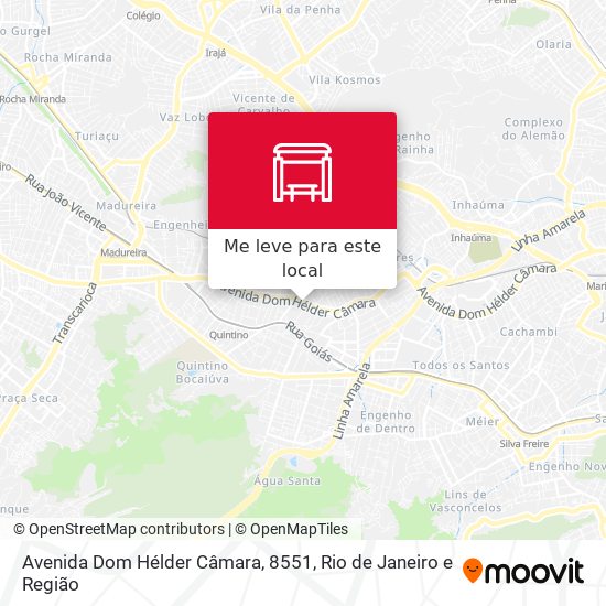 Avenida Dom Hélder Câmara, 8551 mapa