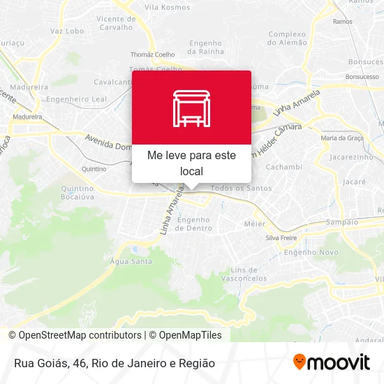Rua Goiás, 46 mapa