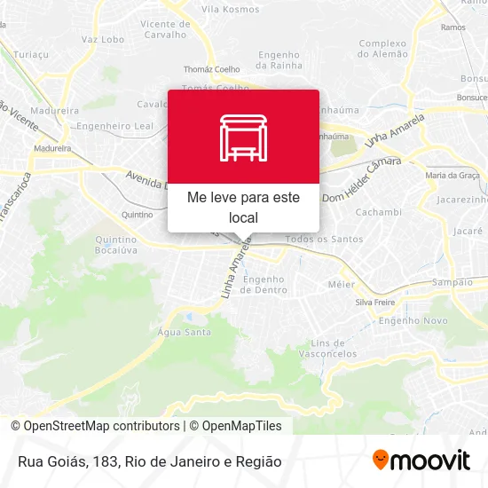 Rua Goiás, 183 mapa