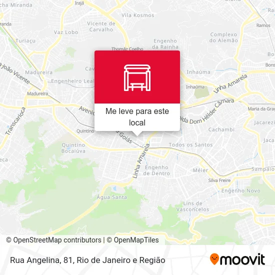 Rua Angelina, 81 mapa