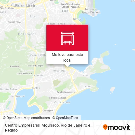 Centro Empresarial Mourisco mapa