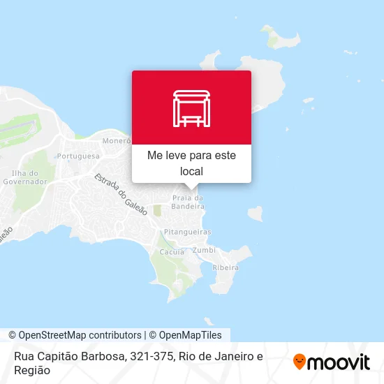 Rua Capitão Barbosa, 321-375 mapa