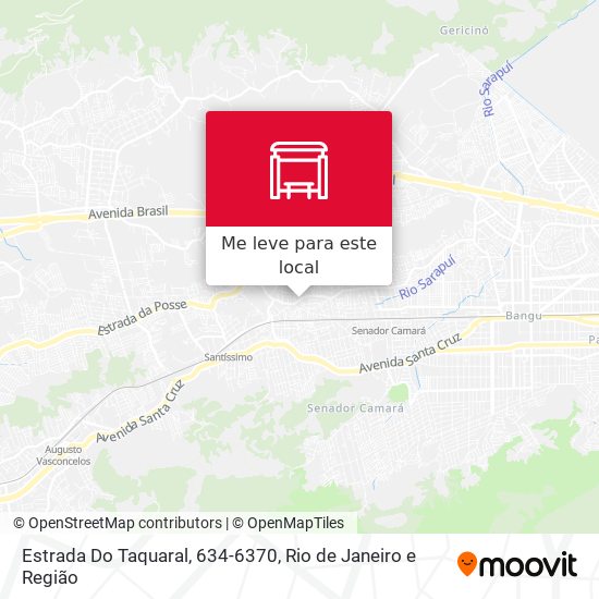 Estrada Do Taquaral, 634-6370 mapa