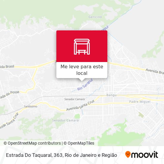 Estrada Do Taquaral, 363 mapa
