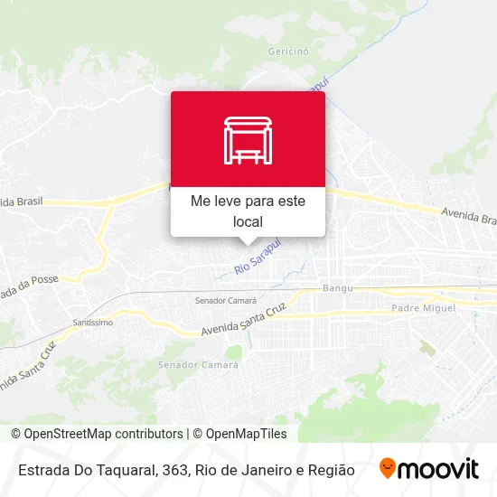 Estrada Do Taquaral, 363 mapa
