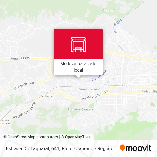 Estrada Do Taquaral, 641 mapa