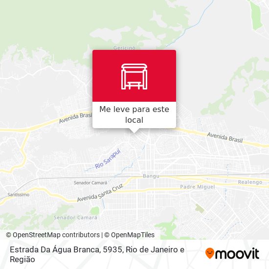 Estrada Da Água Branca, 5935 mapa