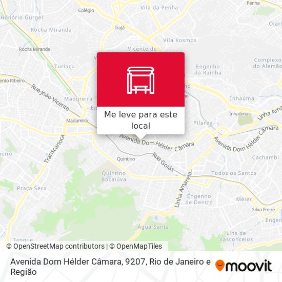 Avenida Dom Hélder Câmara, 9207 mapa