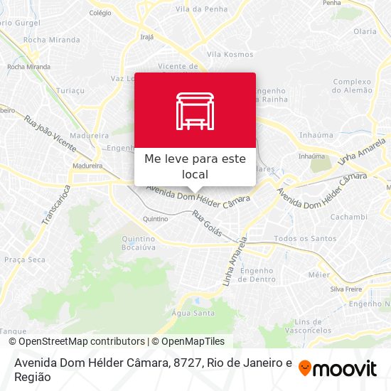 Avenida Dom Hélder Câmara, 8727 mapa