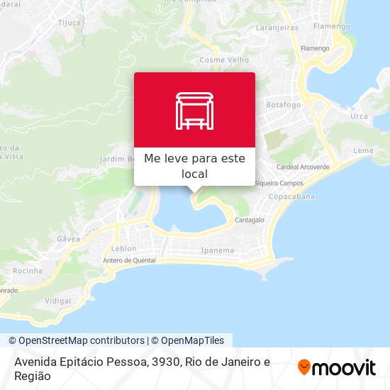 Avenida Epitácio Pessoa, 3930 mapa