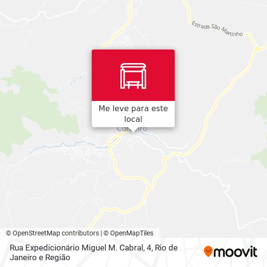 Rua Expedicionário Miguel M. Cabral, 4 mapa