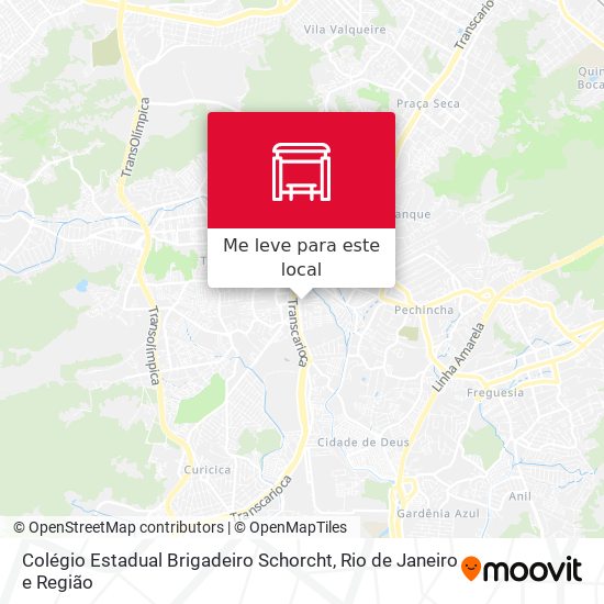 Colégio Estadual Brigadeiro Schorcht mapa