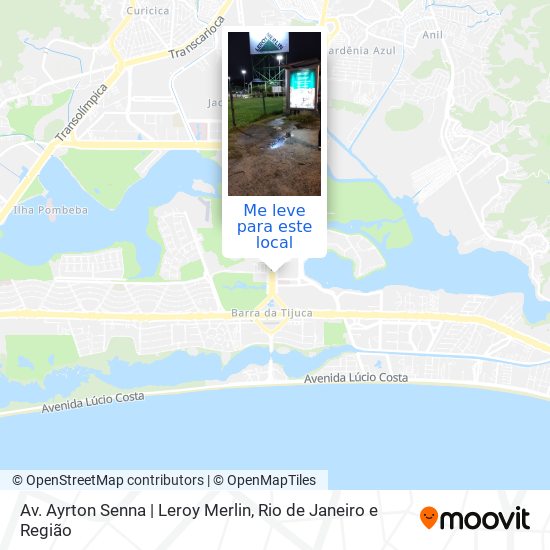 Av. Ayrton Senna | Leroy Merlin mapa