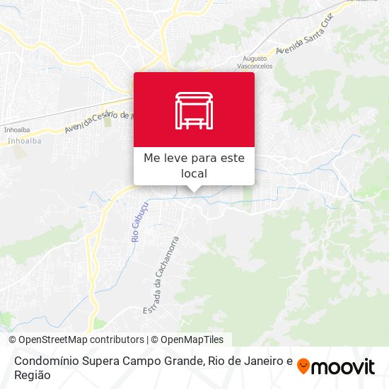 Condomínio Supera Campo Grande mapa