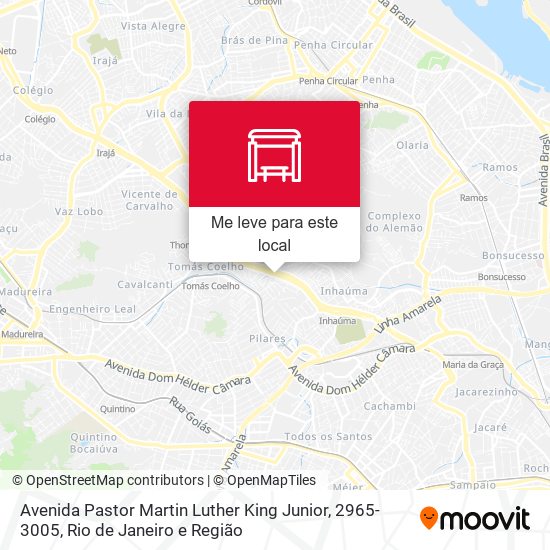 Avenida Pastor Martin Luther King Junior, 2965-3005 mapa