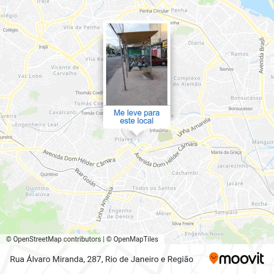 Rua Álvaro Miranda, 287 mapa