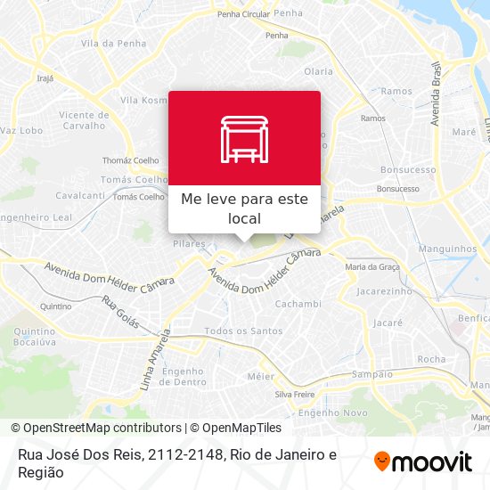 Rua José Dos Reis, 2112-2148 mapa