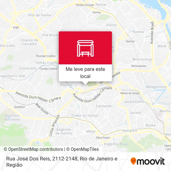 Rua José Dos Reis, 2112-2148 mapa