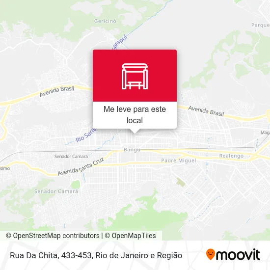 Rua Da Chita, 433-453 mapa