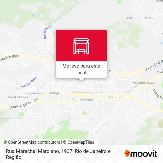 Rua Marechal Marciano, 1937 mapa