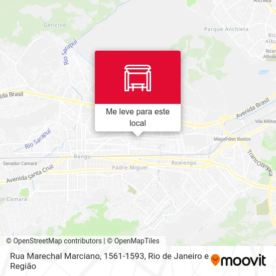 Rua Marechal Marciano, 1561-1593 mapa