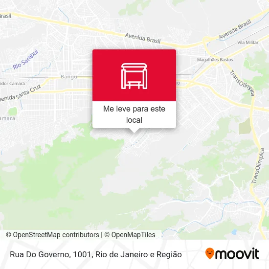 Rua Do Governo, 1001 mapa