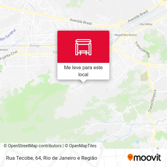 Rua Tecobe, 64 mapa