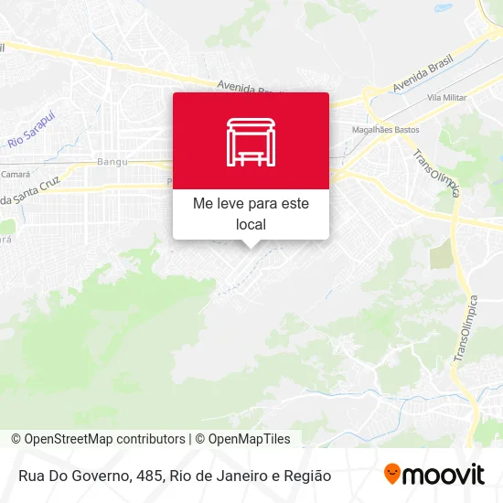 Rua Do Governo, 485 mapa