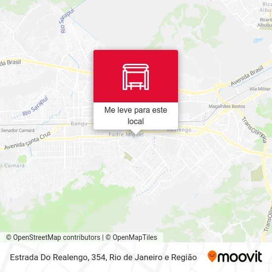 Estrada Do Realengo, 354 mapa