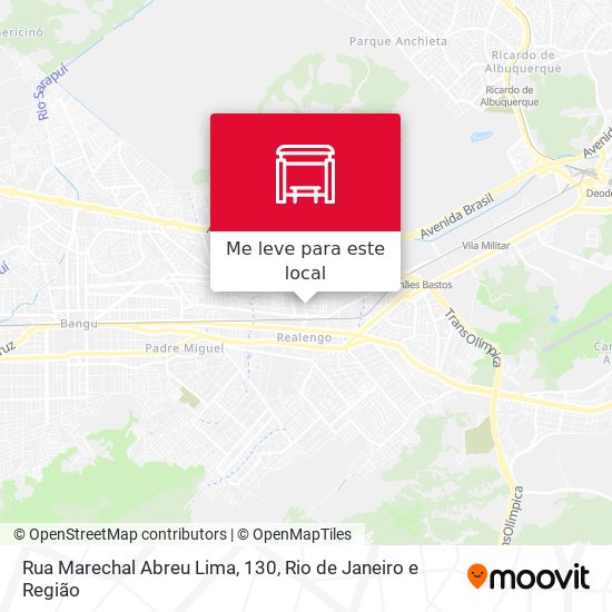 Rua Marechal Abreu Lima, 130 mapa
