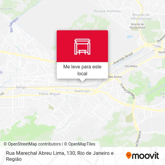 Rua Marechal Abreu Lima, 130 mapa