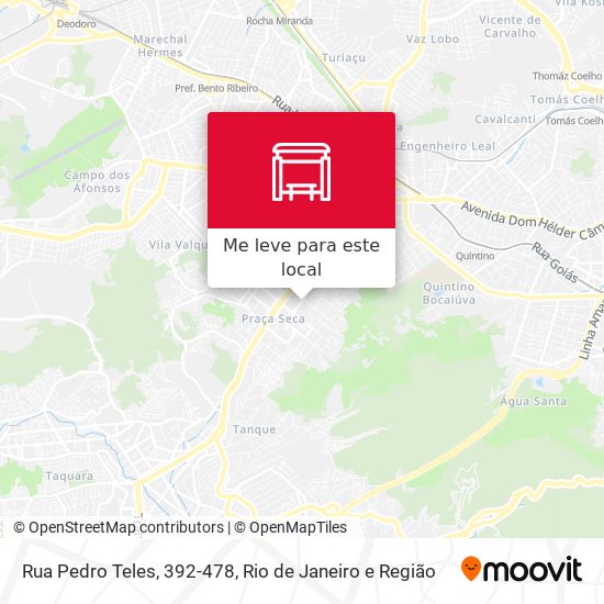 Rua Pedro Teles, 392-478 mapa