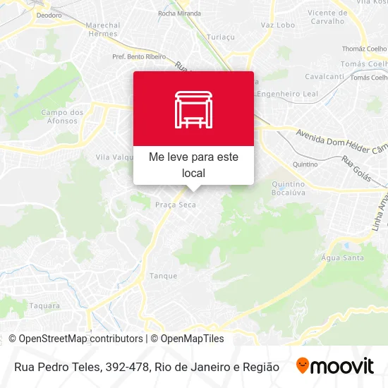 Rua Pedro Teles, 392-478 mapa