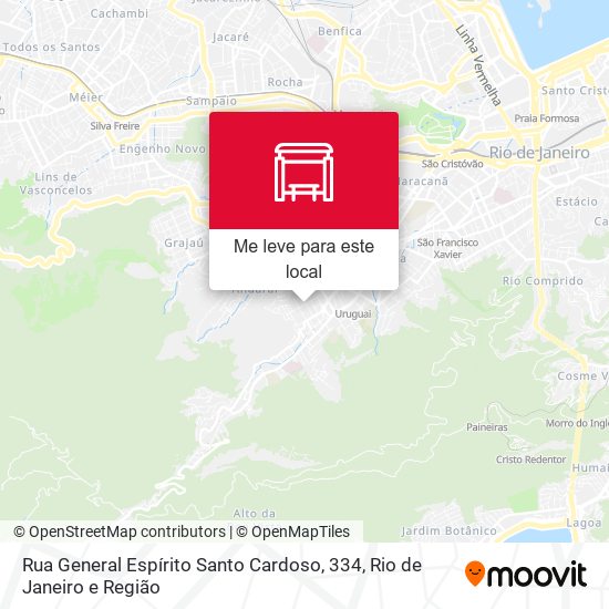 Rua General Espírito Santo Cardoso, 334 mapa