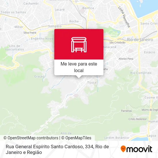 Rua General Espírito Santo Cardoso, 334 mapa